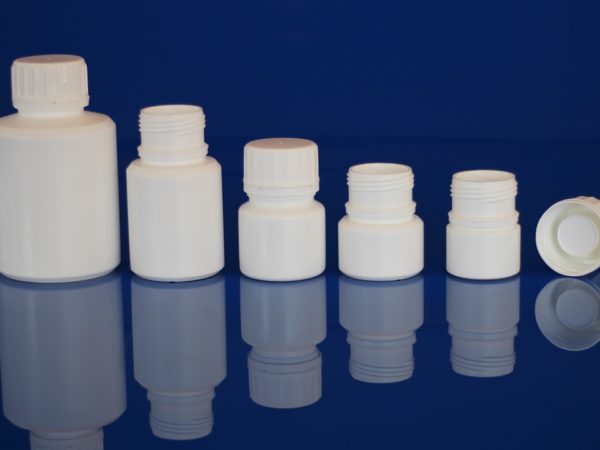 Flacons piluliers PEHD Pharmacie