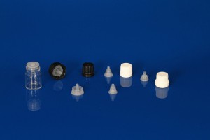 Capsules compte-gouttes DIN18 inserts horizontaux