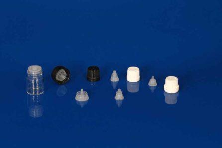 Capsules compte-gouttes DIN18 inserts horizontaux