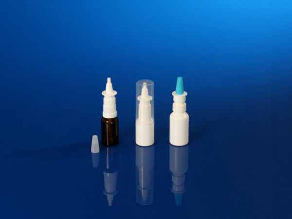 Pompes spray pharmaceutiques, spray nasal