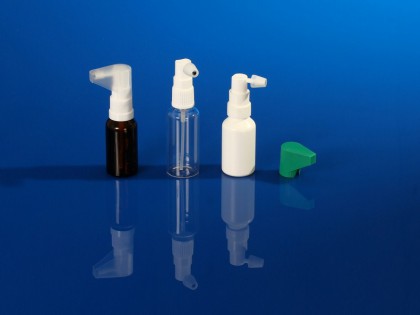 Pompes spray pharmaceutiques, spray buccal et spray auriculaire