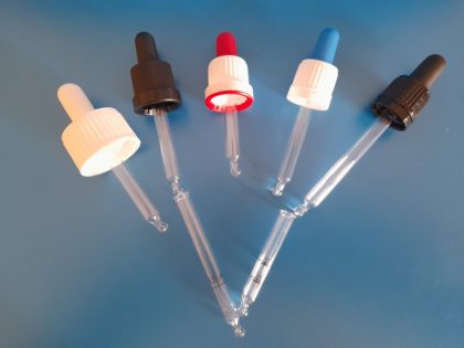 Capsules compte-gouttes pipettes