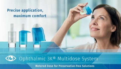 Systeme multidose ophtalmique 3K