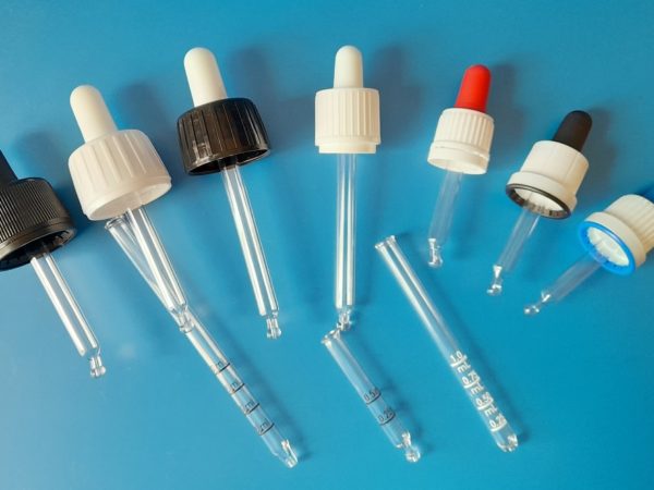 Capsules compte-gouttes pipettes