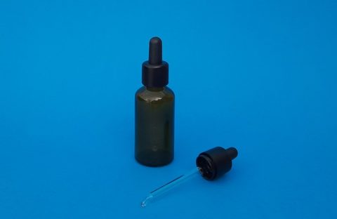 Capsules compte-gouttes pipettes lisses DIN18
