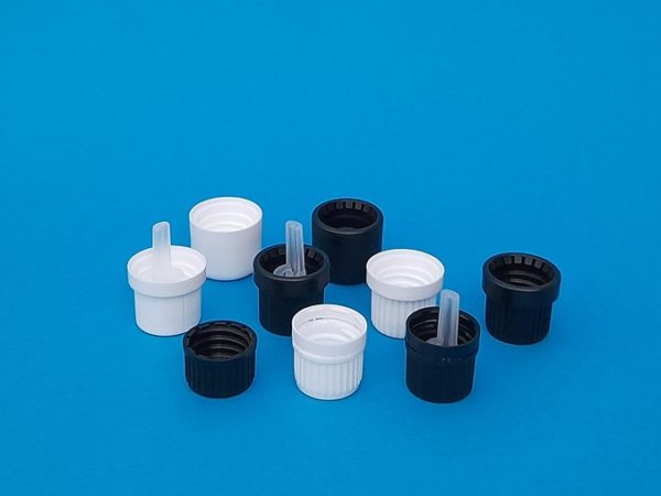 Capsules, bouchons, bague à vis DIN18